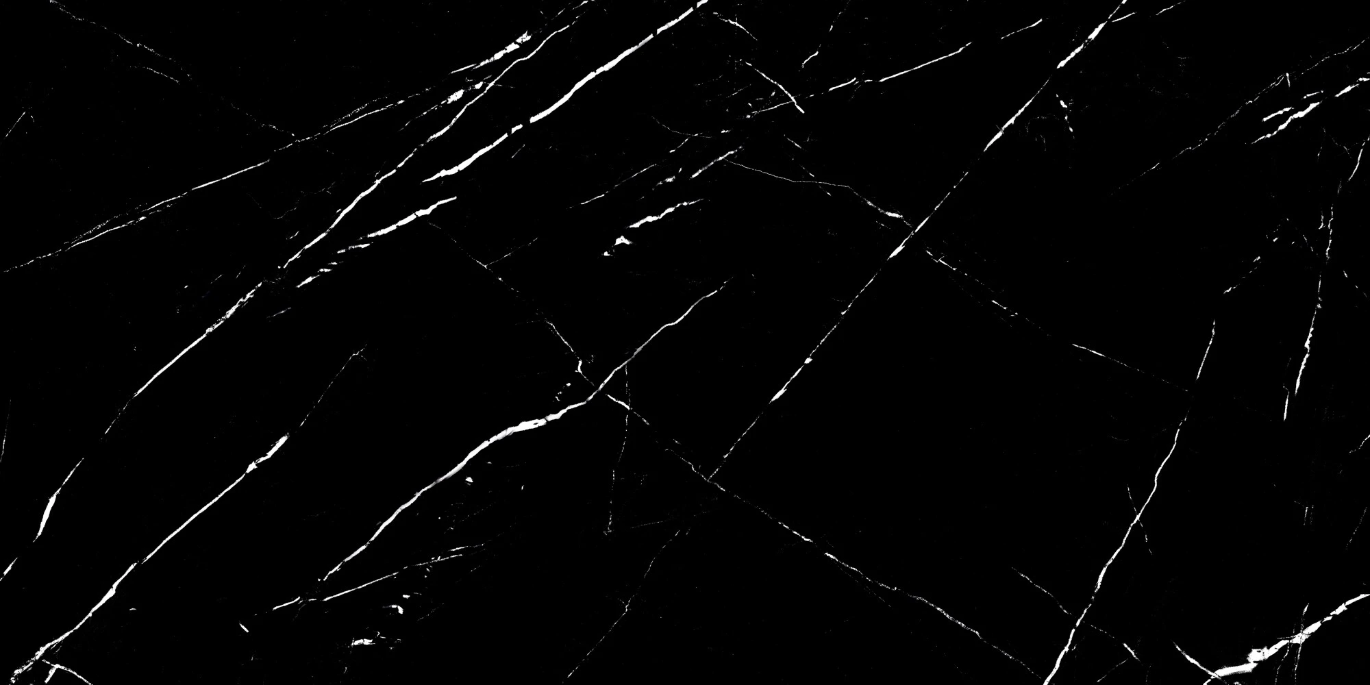 Black Marquina tile pattern - Dark Marble design ceramic tiles application view