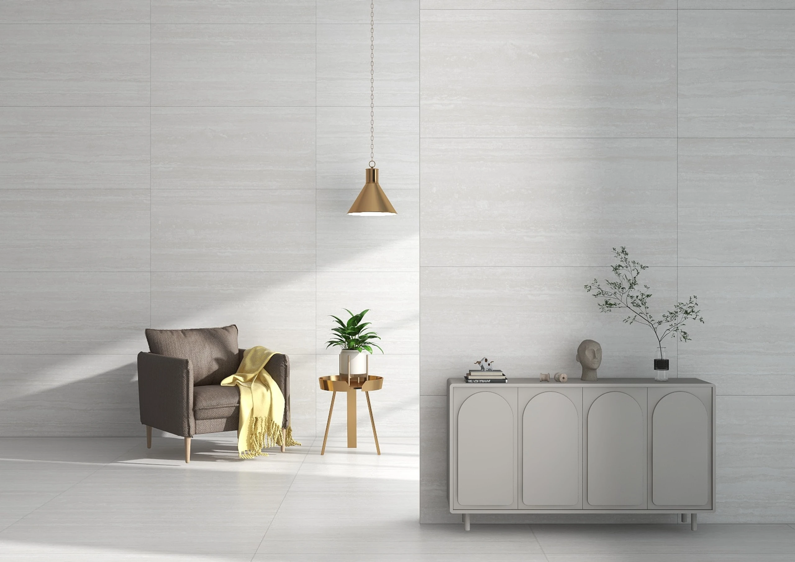 Palisandro Dove - Premium Glossy,Matt finish Travertine ceramic tiles - Sez Industries