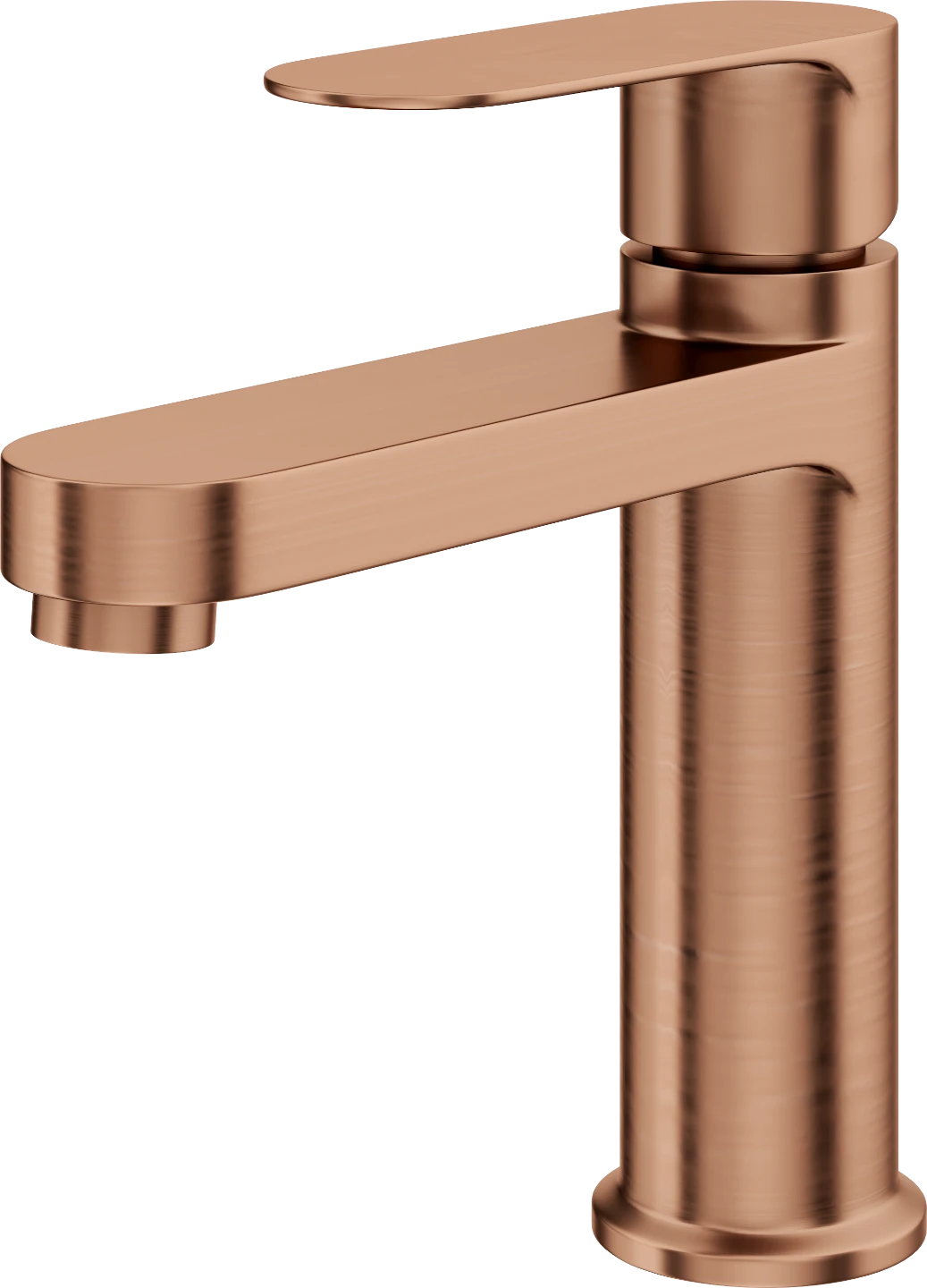 HELIOS Single lever Basin mixer - Coral Gold - Rose Gold