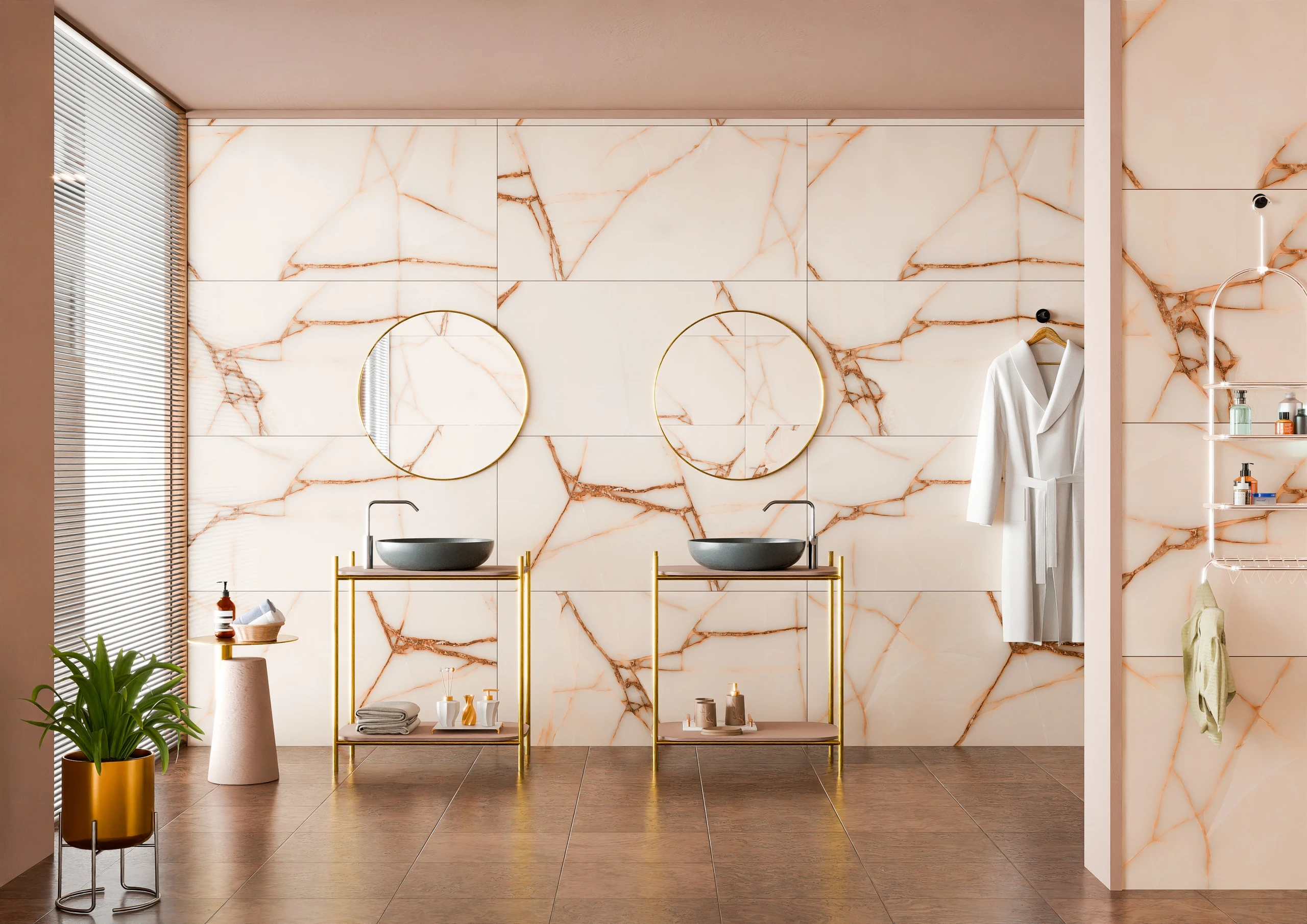 Era Cream - Premium Glossy,Matt finish Marble ceramic tiles - Sez Industries