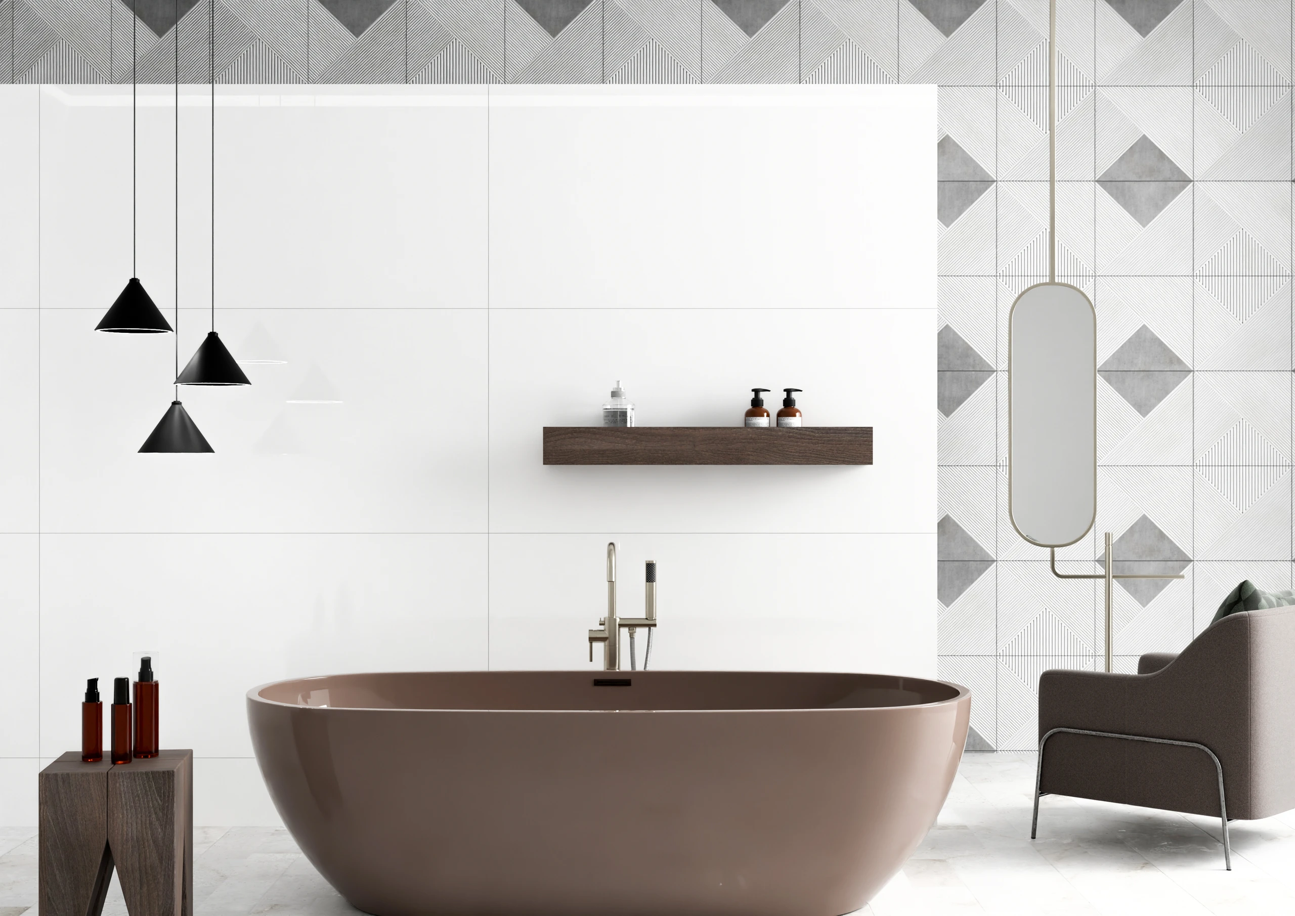 Super White - Premium Solid finish Solid ceramic tiles - Sez Industries