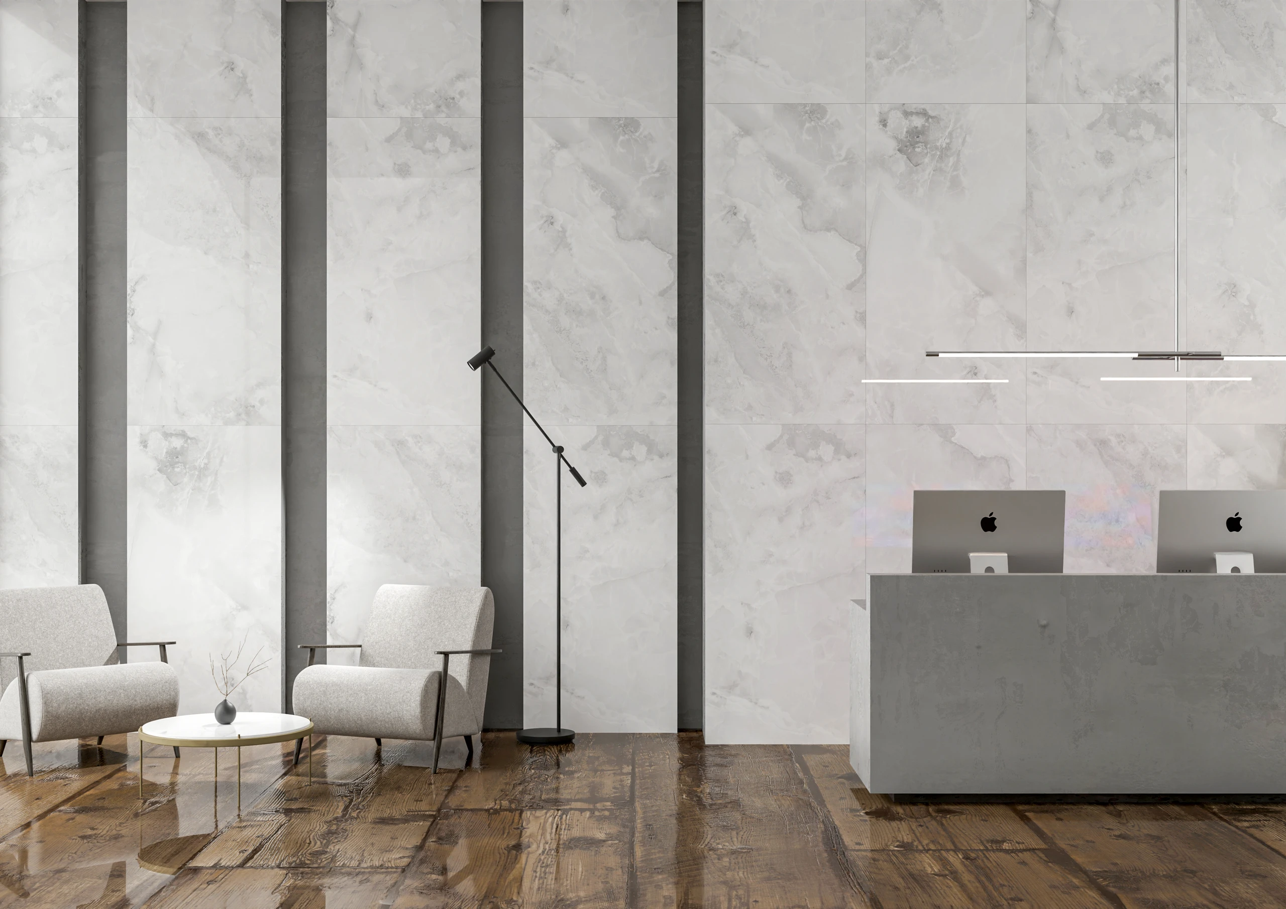Star White - Premium Iris finish Onyx ceramic tiles - Sez Industries