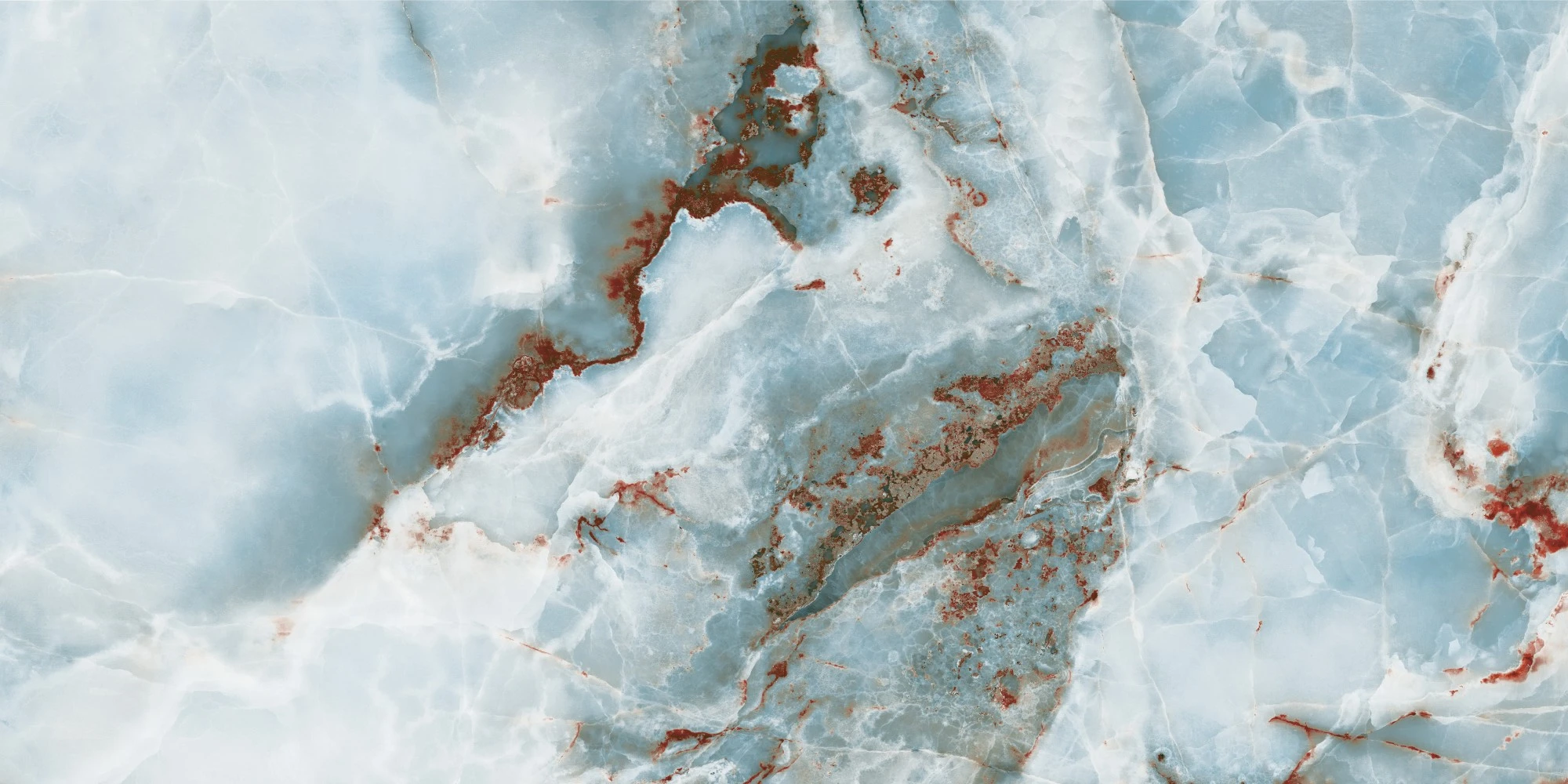 Morning Aqua tile pattern - Marble design ceramic tiles application view