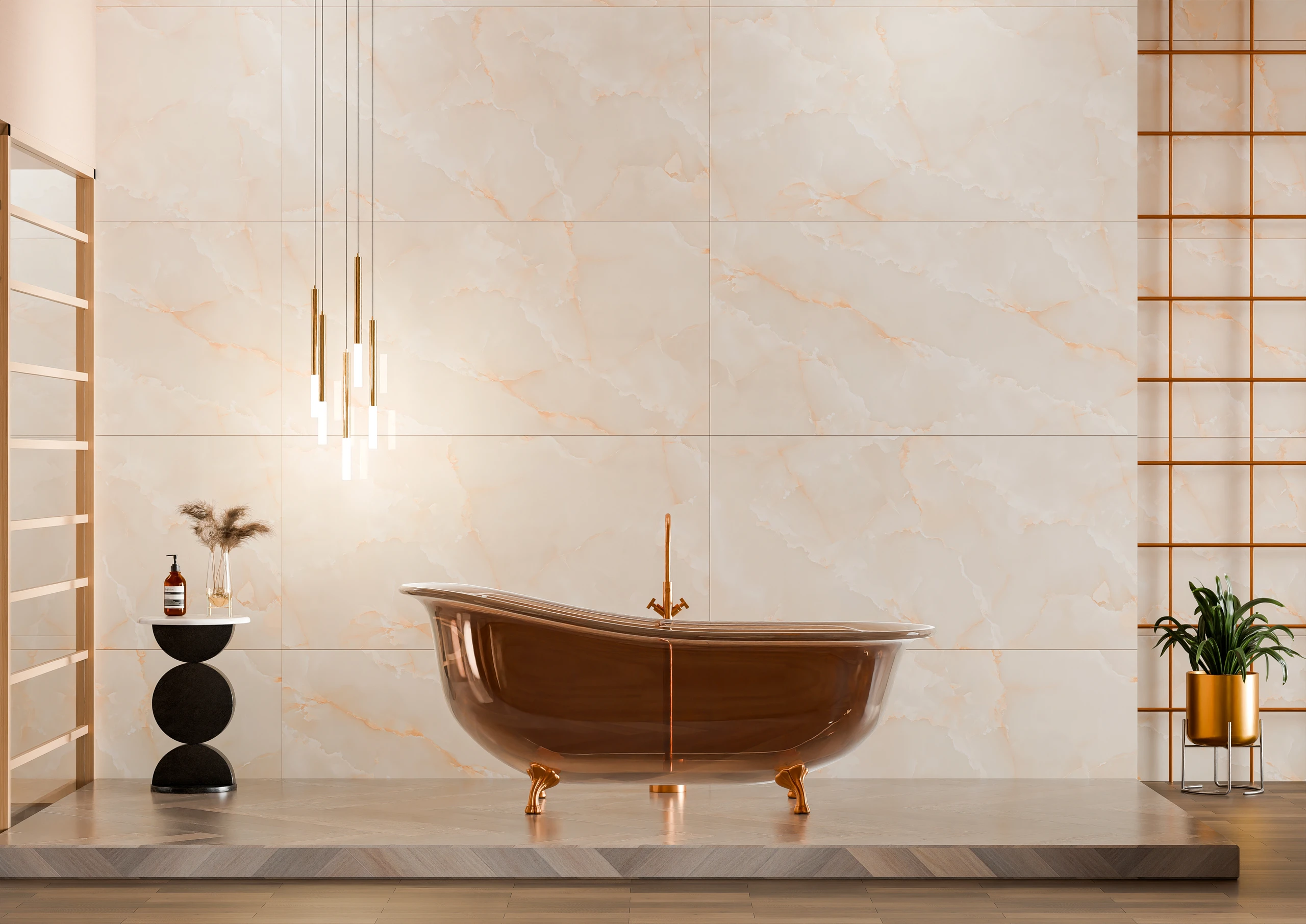 Captiva Light - Premium Glossy,Matt finish Marble ceramic tiles - Sez Industries