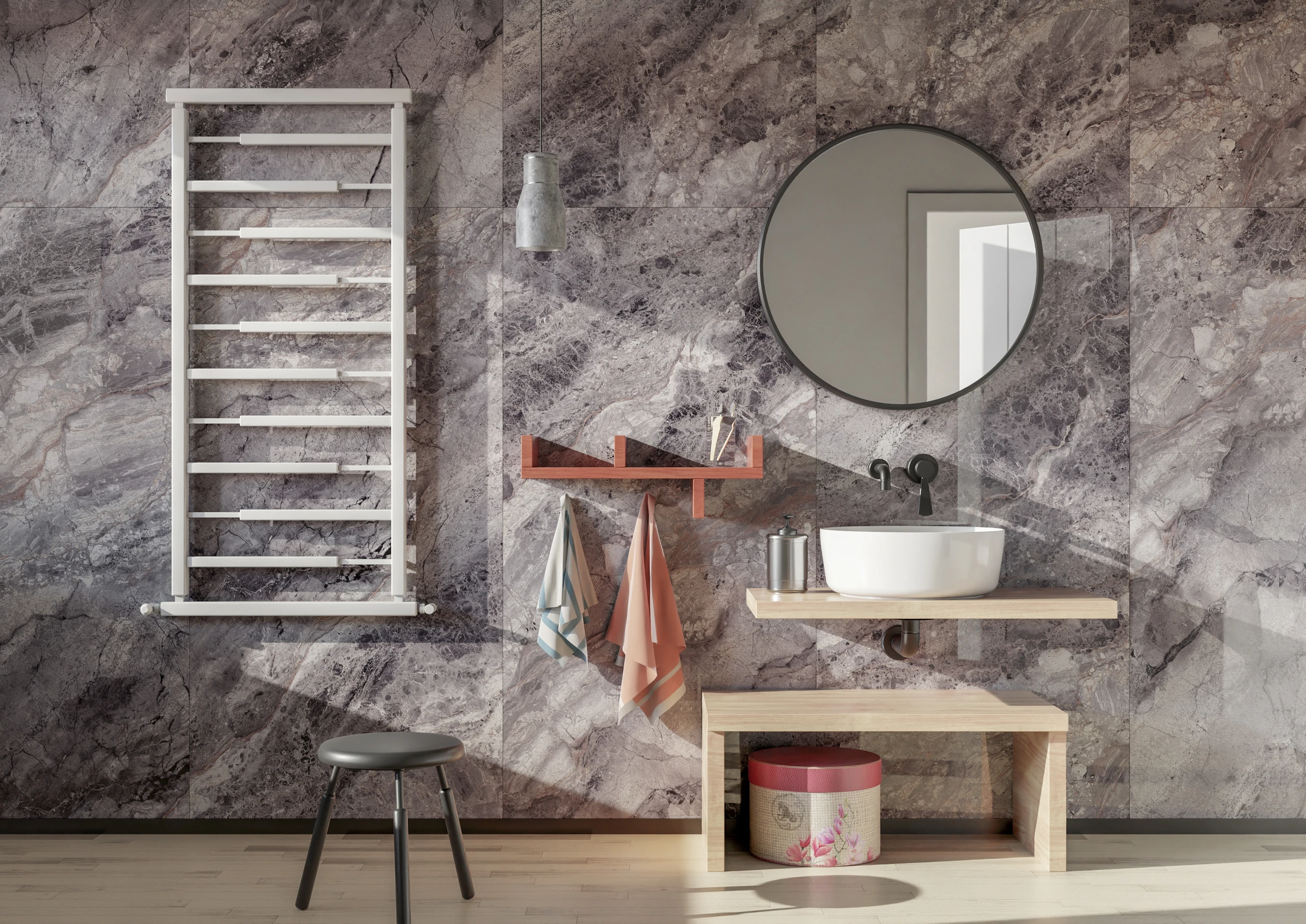 Starlite Natural - Premium High Gloss finish Marble ceramic tiles - Sez Industries