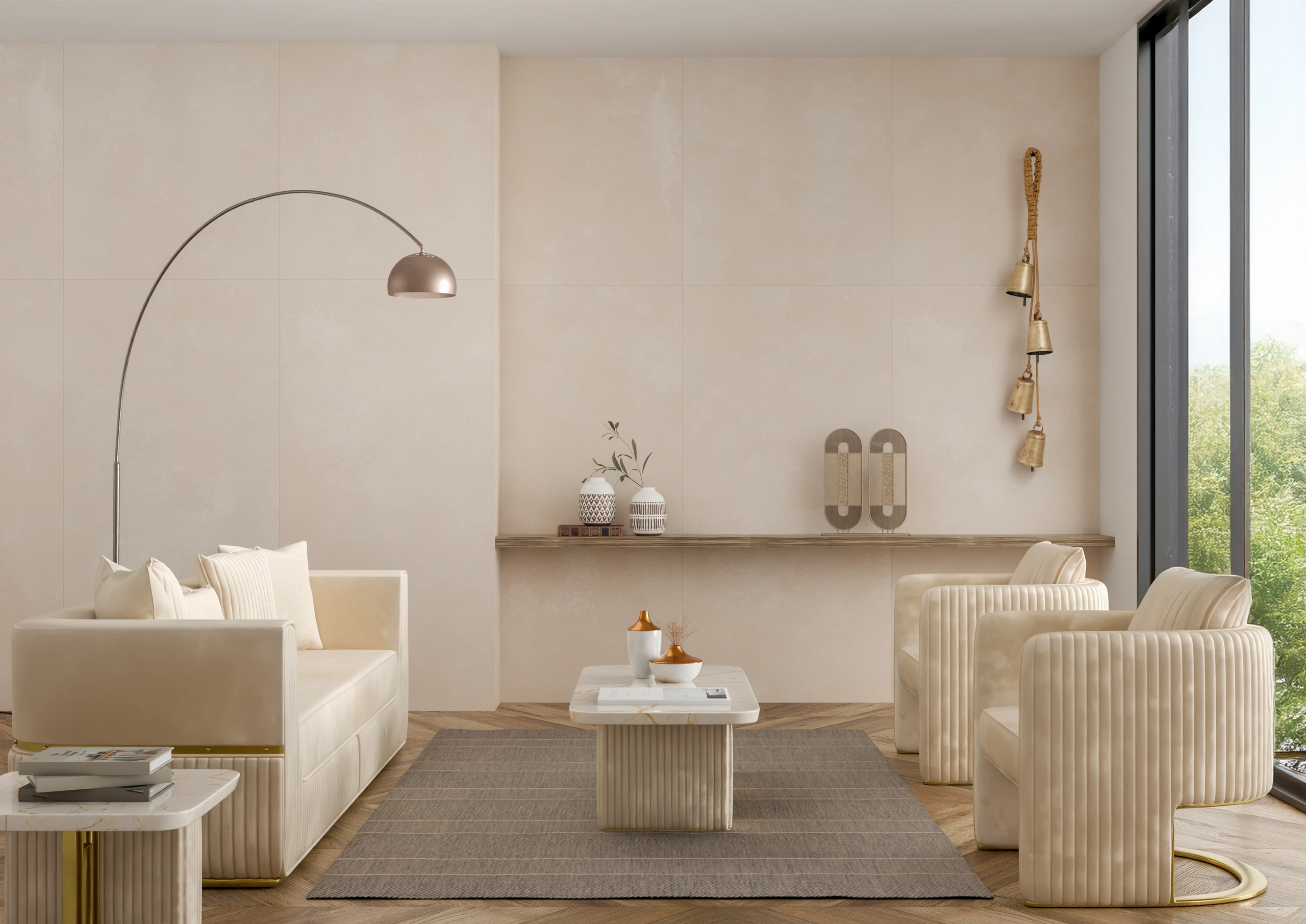Silon Crema - Premium Matt finish  ceramic tiles - Sez Industries